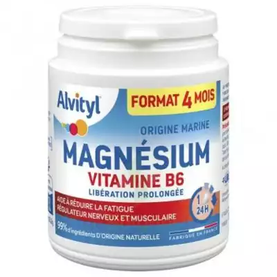 Alvityl Magnésium Vitamine B6 Libération Prolongée Comprimés Lp Pot/120 à VENTABREN